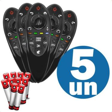 Imagem de Controle Remoto Compatível Com TV Smart Magic 3D 4K Mágico Dinâmico - 