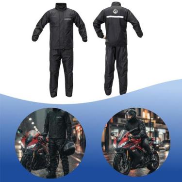 Imagem de Capa Chuva Motoqueiro Impermeável Motoboy Mizpa Tamanho G