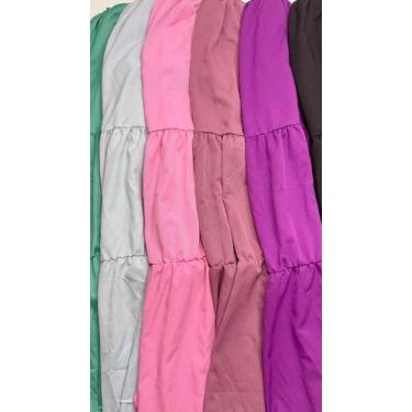 Imagem de Vestido de Festa Liso Longo Blogueira Papilloo, Rose