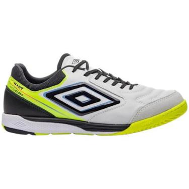 Imagem de Tênis Umbro Futsal Adamant Master Class Pro Bump Masculino, Branco, Li