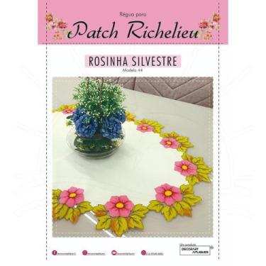 Imagem de Régua para Patch Richelieu Márcia Caires Modelo 44 - Rosinha Silvestre