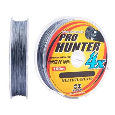 Imagem de Linha Multifilamento Maruri Pro Hunter 4x 100m Cinza - Várias Espessur