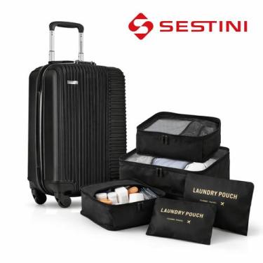 Imagem de Mala Bordo 10kg, Média 23kg e Grande 32kg ABS Premium Com Garantia Vit