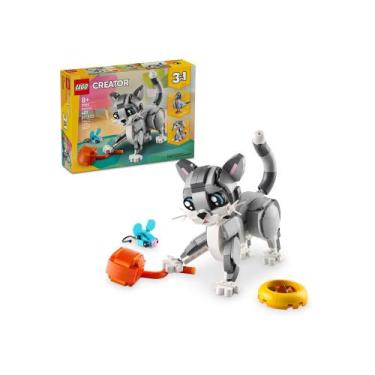 Imagem de Lego Creator 3 em 1 Gato Brincalhão 31163 - 407 Peças, Amarelo