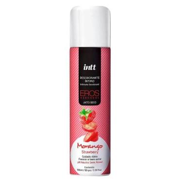 Imagem de Desodorante Íntimo e Corporal Jato Seco Eros Morango 100ml - INTT