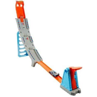 Imagem de Hot Wheels Pista Acessório Action Hill Climb Champion Mattel, Branco, 