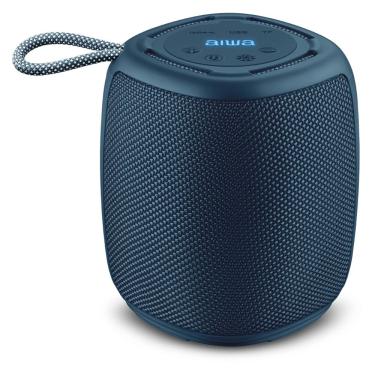 Imagem de Speaker Bluetooth Aiwa AWS-SP-03-BL 15W com TWS IPX4 Iluminação RGB Azul