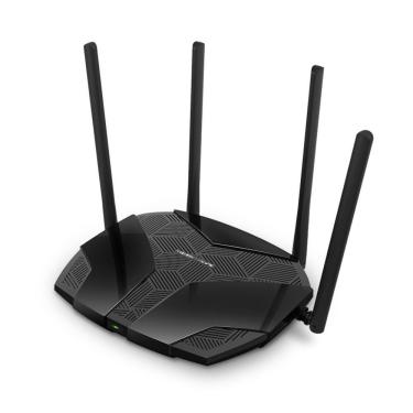 Imagem de Roteador Wi-Fi MR70X AX1800 Giga Dual Band com Wifi 6 Beamforming e Quatro Antenas de Alto Ganho Mercusys