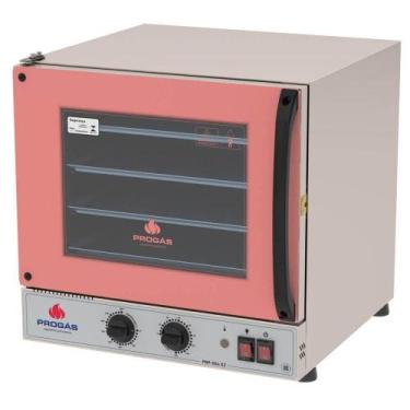 Imagem de Forno Elétrico Progás Turbo Fast Oven Rosa 4 Esteiras PRP-004 G2 127V 