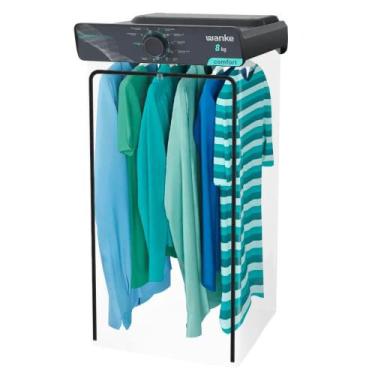Imagem de Secadora de Roupas Parede Wanke Comfort 8kg 6 Cabides 220V, 220V