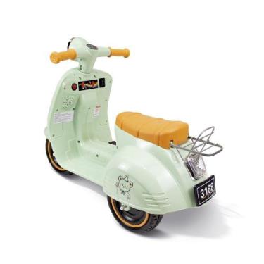 Imagem de Moto Elétrica Infantil 3 Rodas Pimpi Flash Wheels com Acelerador Pé, F