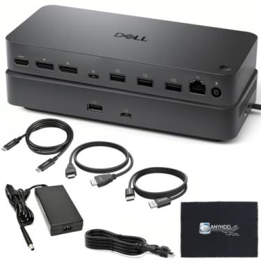 Imagem de Estação de ancoragem Dell Pro Dock WD25 USB-C – Potência de 100 W, suporte para tela dupla 4K, inclui cabo Anyhdd HDMI, DisplayPort e C para C, garantia de 3 anos