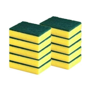 Imagem de Esponja Mágica De Limpeza De Dupla Face Altamente Absorvente Removedor