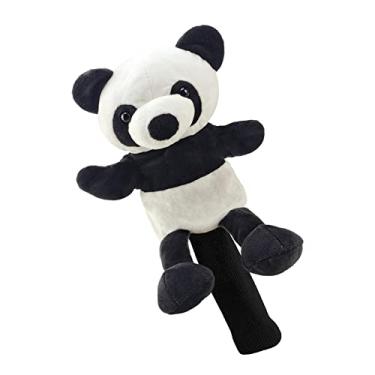 Imagem de Newmind Capa para cabeça de taco de golfe novidade macia de madeira animal motorista, capa protetora universal, à prova de poeira, portátil, divertida para mulheres e homens golfistas - Panda