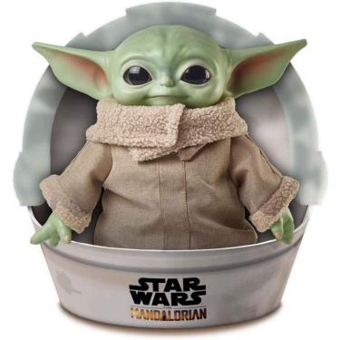 Star wars Recheado Baby Yoda 41 Cm Urso De Pelúcia Verde