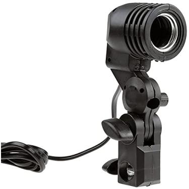 Imagem de Suporte para lâmpada de iluminação e sombrinha com soquete E27 fotografia