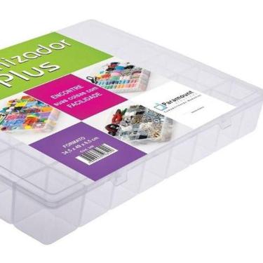 Imagem de Box Caixa Organizador Paramount 34 Divisorias Plus - 346