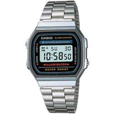 Imagem de Relógio Unissex Casio Vintage Digital A168WA-1WDF