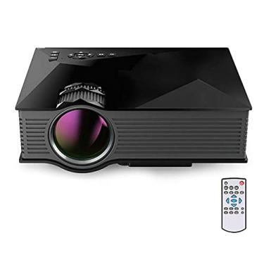 Imagem de Alvhnt Smart Wifi Mini Projector Black Support 1080P 2000 Lumens Max 130" Display Lcd. Video Projector Built-In Speaker Compatible with Phones & Devices Home Cinema Movie Projector Projetor de vídeo a
