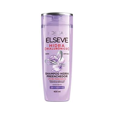 Imagem de L'Oréal Paris Elseve Shampoo Preenchedor Hidra Hialurônico, Preenche o Cabelo com Hidratação Profunda, 400 ml