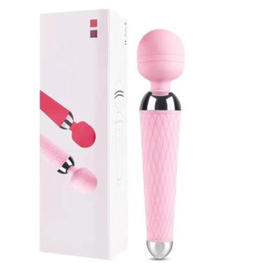 Imagem de Vibrador Massageador Varinha Mágica com Cabeça Flexível