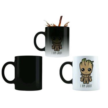 Imagem de Caneca Mágica Groot Termossensível