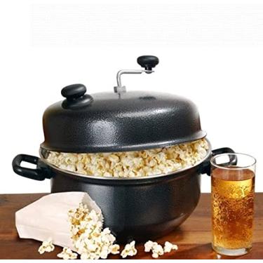 Imagem de Pipoqueira 24cm Grafite A Melhor Pipoca