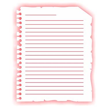 Imagem de Stencil de Acetato para Pintura OPA 20 x 25 cm –1828 – Folha de Caderno Antiga