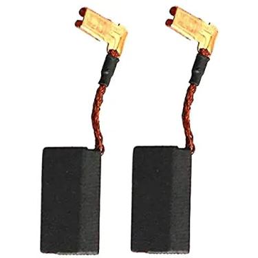 Imagem de N097696 DWE4120 DWE4120N DWE4011 Escovas de motor de carbono compatíveis com moedor de ângulo pequeno Dewalt (2 peças)