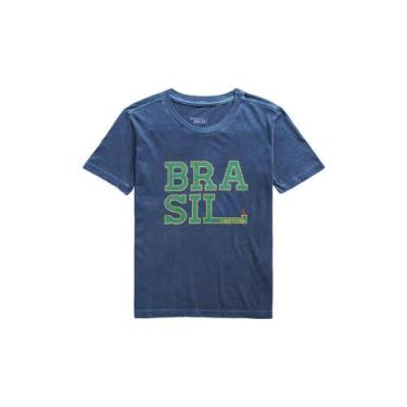 Imagem de Camiseta Estampada Brasil Reserva Mini