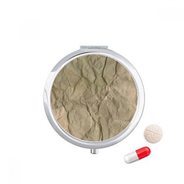 Imagem de Caixa de armazenamento de remédios com textura de dobra suja, caixa de armazenamento de medicamentos