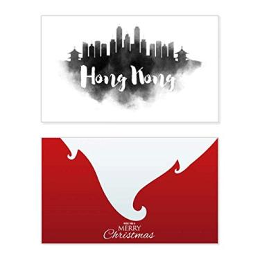 Imagem de HongKong China Landmark Ink City, Painting, Feriado, Feliz Natal, Cartão de Parabéns, Mensagem de Letras de Natal