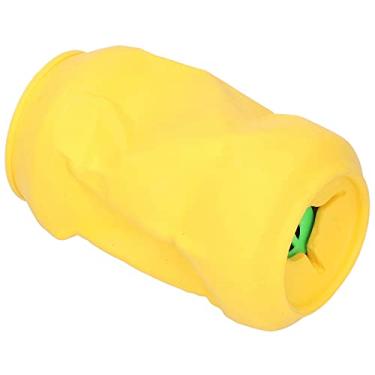 Imagem de 01 Brinquedo de mastigar para cães, reduz o tártaro de limpeza de dentes de cães, brinquedo mastigável para cães para casa (amarelo)