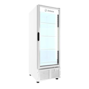 Imagem de Freezer Vertical Imbera 560 Litros Tripla Ação Porta de Vidro Branco EVZ21 – 220 Volts