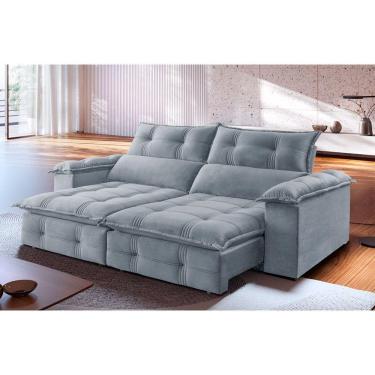 Imagem de Sofá Retrátil e Reclinável Atlas 1,80m 02 Lugares Mola Ensacada TXR