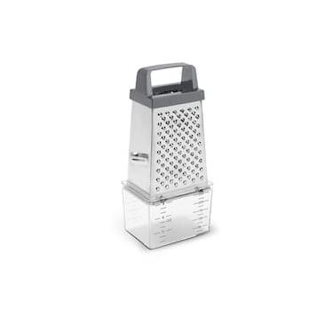 Imagem de Ralador Brinox 4 Faces com Coletor Top Pratic 20,5cm - Aço Inox