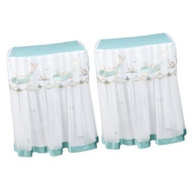 Imagem de Generic 2 Peças De Capa De Máquina De Lavar Decoraciones Para Protetor De Lavadora Chique Secador Protetor Capa De Lavadora De Roupas De Poliéster Poliéster Secadora De Roupas