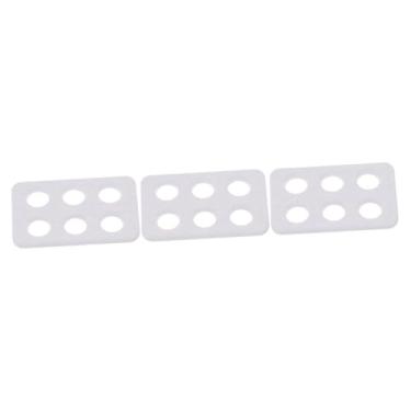 Imagem de Uonlytech 3 Peças Porta-Ovos De Páscoa Guloseimas De Páscoa Porta-Ovos De Diatomita Bandeja De Armazenamento De Ovos Bandeja De Ovos De Grande Capacidade - Porta-Ovos À Prova - Bandeja De