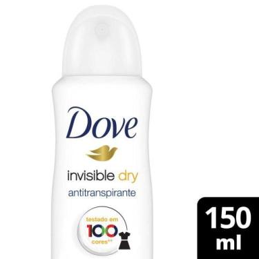 Imagem de Desodorante Antitranspirante Dove Aerossol Invisible Dry 150ml