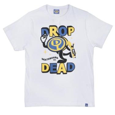 Imagem de Camiseta Drop Dead Boneless Juvenil Branco - Dropdead