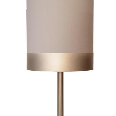 Imagem de Abajur Quarto Alum nio Cor Bronze C pula C qui 20x43