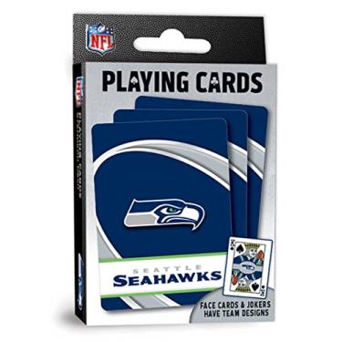 Imagem de MasterPieces Baralho NFL Seattle Seahawks, 6,35 x 8,88 cm