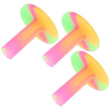 Imagem de T-shirt de golfe, 3 peças, t-shirt de golfe de borracha durável, t-shirt de golfe práticos, leves, para acessórios de prática de golfe internos ao ar livre(54mm)