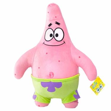 Imagem de Pelúcia Infantil - 30cm - Bob Esponja - Patrick Estrela - Multikids