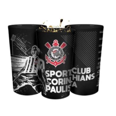 Imagem de Copo Plástico Premium Grande Sport Clube Corinthians Timão