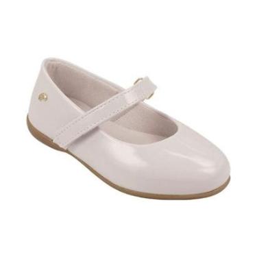 Imagem de Sapatilha Infantil Pampili Bailarina Nude Verniz 188.611-Feminino