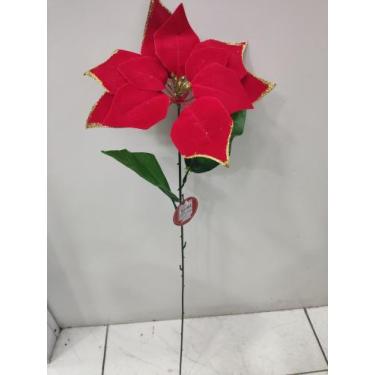 Imagem de Z2968 Enfeite De Natal  Flor Bico De Papagaio - Art Christmas