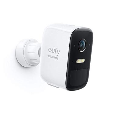 Imagem de eufy Security, Câmera complementar de segurança doméstica sem fio eufyCam 2C Pro, resolução 2K, vida útil da bateria de 180 dias, compatibilidade com HomeKit, à prova de intempéries IP67, visão