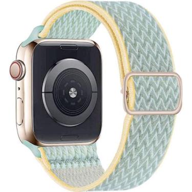 Imagem de Pulseira Nylon Solo Chevron compatível com Apple Watch - Baú do Viking