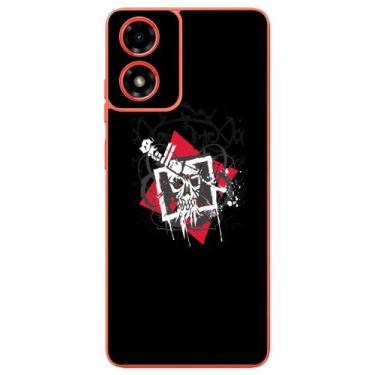 Imagem de Capa Adesivo Skin015 Verso Para Motorola Moto G04S (2024) - KawaSkin